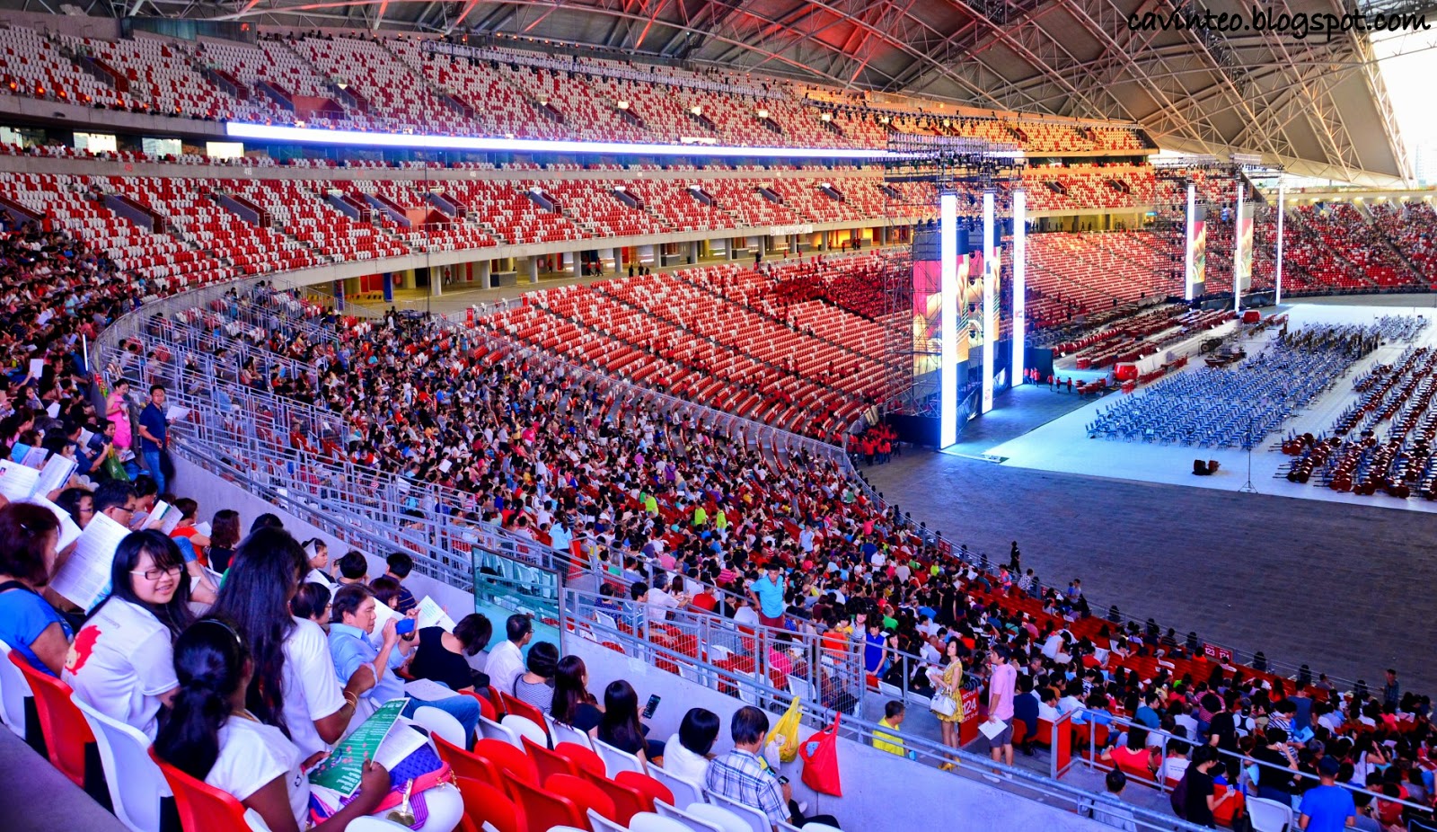 Singapore National Stadium Seating Plan